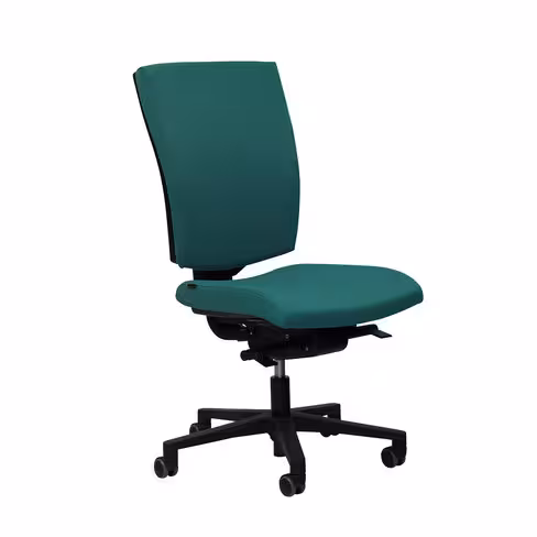 Chaise de bureau Rêva Plus - tissu - piétement noir- avec prestation