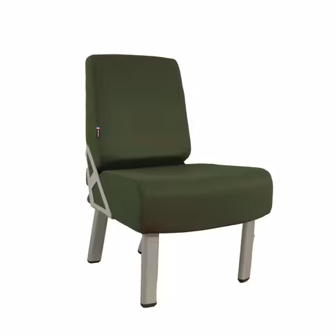 Chauffeuse d'angle fermé My Maxence - unicolore - textile enduit