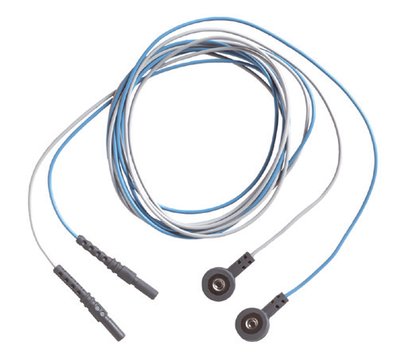 FIL BOUTON PRESSION-L1,52M- 2/PK REUTILISABLE - FICHE 1,5MM TP