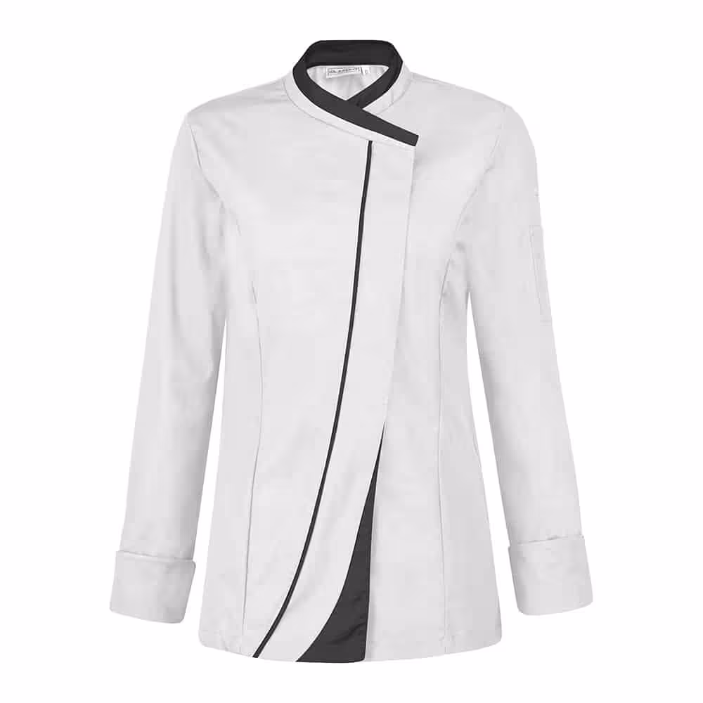 Veste de cuisine femme Saffron manches longues - Lafont - 50% coton - 50% polyester