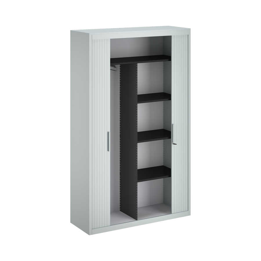 Vestiaire métallique Frameone II h. 198 x l. 120 cm demipenderie