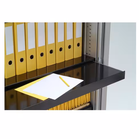 Tablette de consultation métallique Etic - pour amoire l. 120 x pr. 43 cm