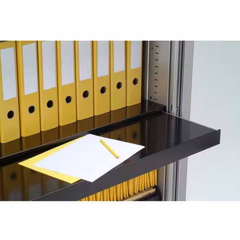 Tablette de consultation métallique Etic - pour amoire l. 80 x pr. 43 cm