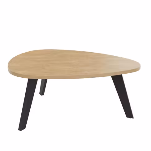 Table basse galet Majesty - l. 100 x pr. 80/90 cm