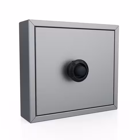 Armoire forte pour clés - 30 crochets - serrure à combinaison mécanique silencieuse