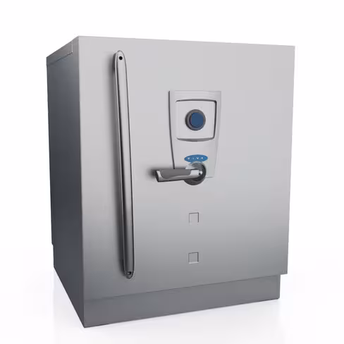 Armoire ignifugée - 112 l - pour support informatique - serrure à clé