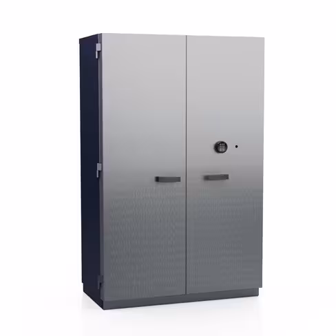 Armoire ignifugée - 833 l - pour support papier - serrure à combinaison électronique
