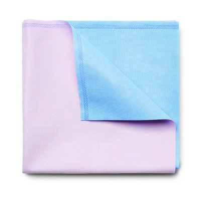 Feuille de stérilisation soudée Gemini Duo - 114 x 114 cm - 40 g/m² - 1 carton de 100 unités