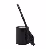 BBB brosse toilette avec socle BIOM coloris noir
