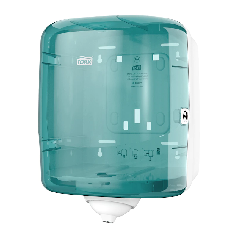 Distributeur essuie-main pour bobine Reflex - plastique turquoise