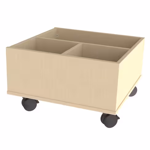 Bac à albums mobile Némo - h. 35 cm - hêtre miel