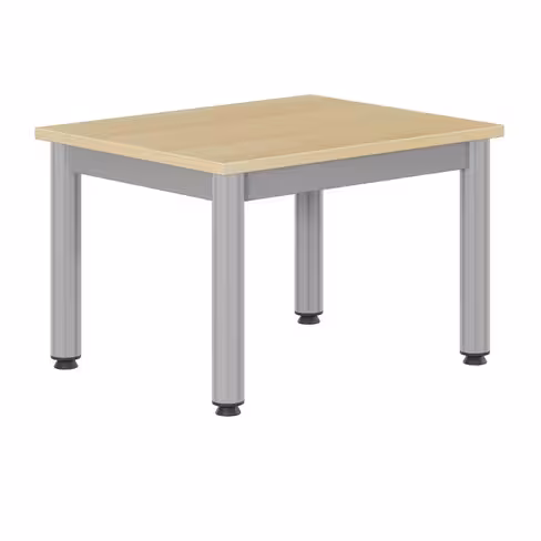 Table monoplace - Némo 60 x 50 cm - 4 pieds - taille 0 - lot de 2