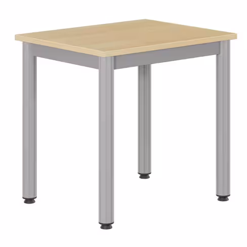 Table monoplace - Némo 60 x 50 cm - 4 pieds - taille 3 - lot de 2