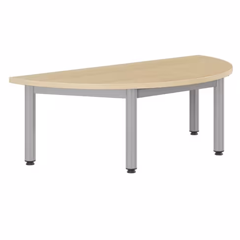Table demi-ronde - Némo 120 x 60 cm - 4 pieds - taille 0 - lot de 2