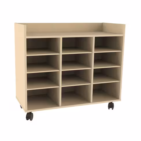 Meuble bas mobile 12 cases Némo