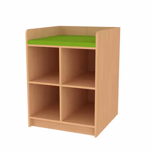Meuble de change sans porte