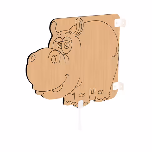 Cloison WC Hippopotame