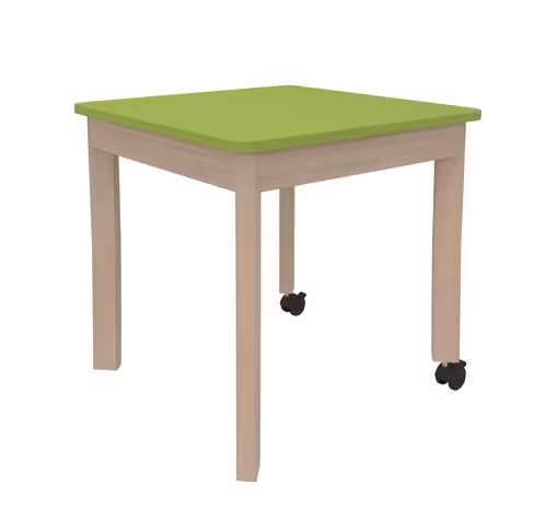 Table monoplace K Briol - 60 x 60 cm - mobile - T1
