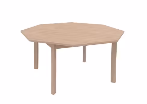 Table octogonale K Briol - Ø 120 cm - T1