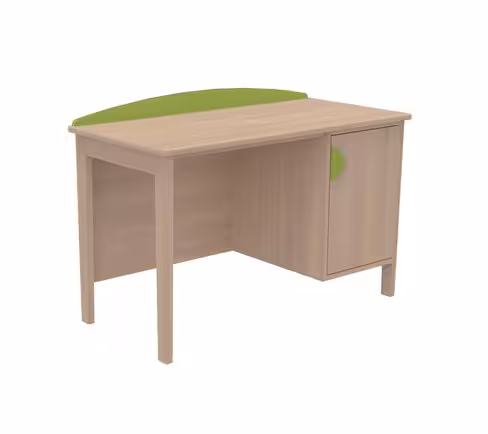 Bureau enseignant K Briol - avec caisson
