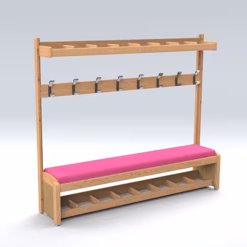 Banc vestiaire Wiki Cat'