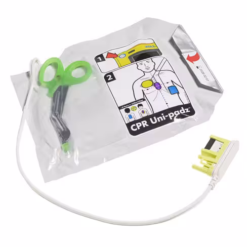 Paire d'électrodes CPR Uni Padz III, adulte et enfant