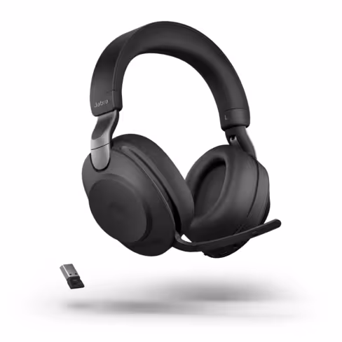 Casque sans-fil pour softphone Jabra Evolve2 85 USB-A Stéréo UC - noir