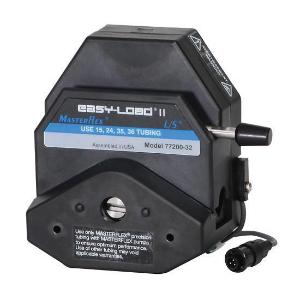 Masterflex L/S Easy-Load II Pump Head for High-Performance Precision Tuyau with Adjustable Occlusion PPS Housing, SS