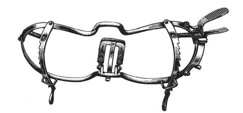 WHITEHEAD ouvre-bouche 11cm/abaisse-langue