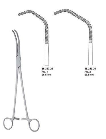 SATINSKY pince anastomose fig.2 26,5cm