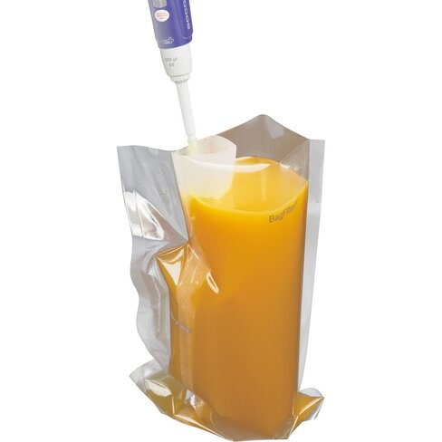 Sac stérile 400 ml avec filtre pleine page 280 microns x 500