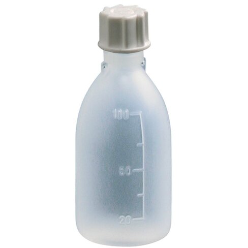 Flacon 75x180 mm col 25 mm polypropylène 500 ml