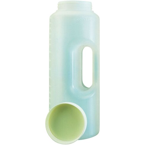 Flacon rond naturel 2l stérile emballage individuel