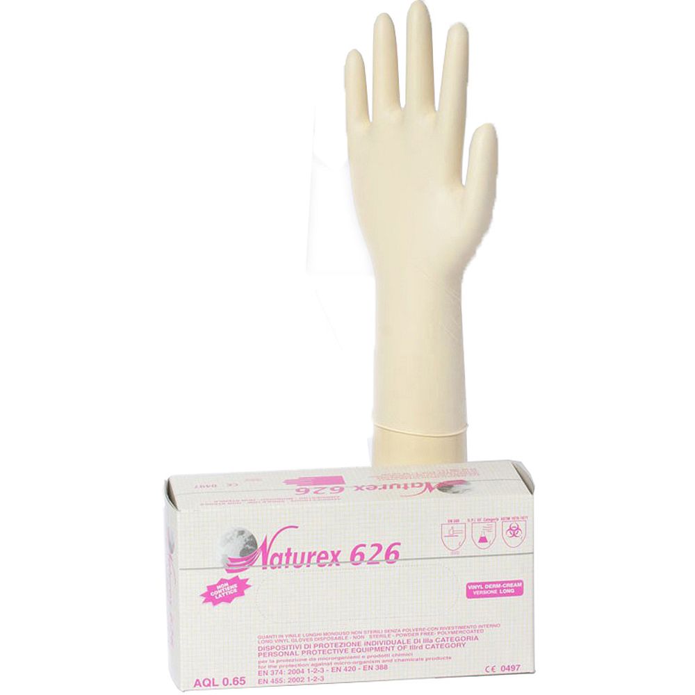 Gant vinyle non poudré taille 10 - XL x 100