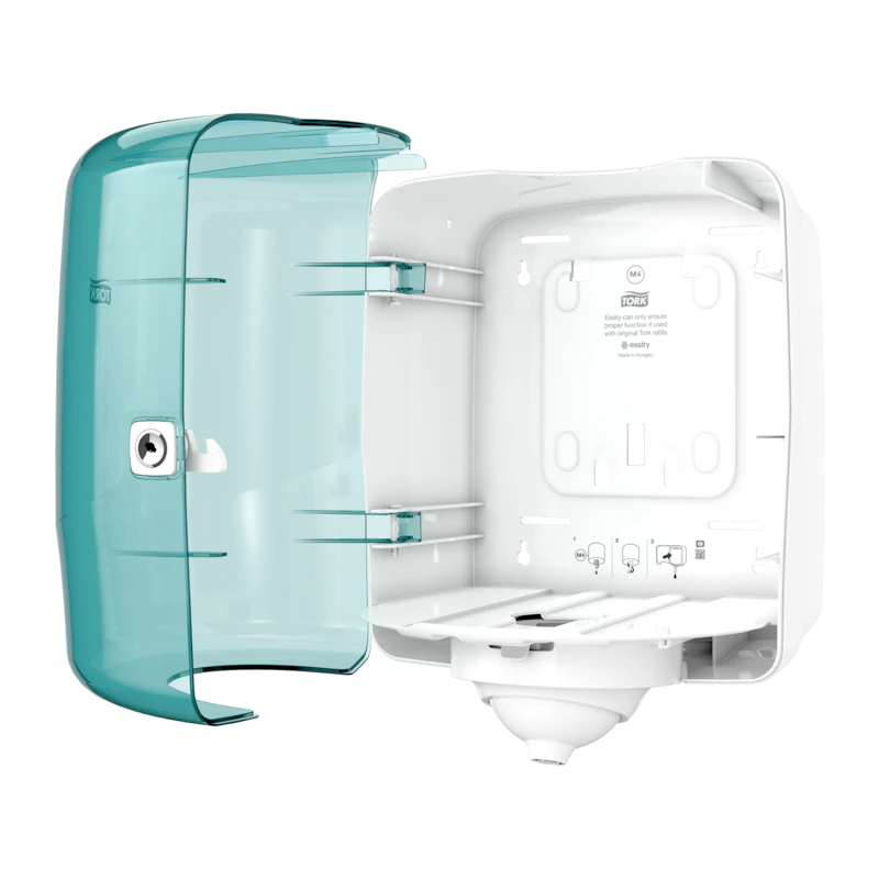 Distributeur essuie-main pour bobine Reflex - plastique turquoise