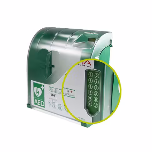 Boîtier mural Aivia 310, avec alarme, éclairage, digicode, connexion Ethernet [distribué par FND]