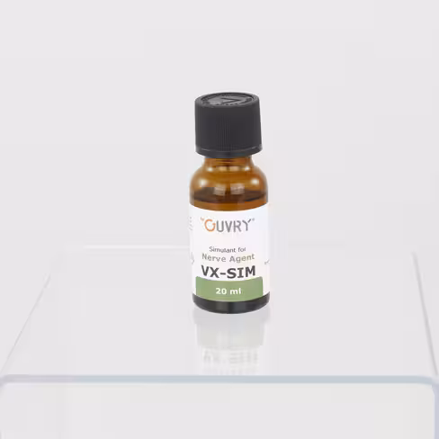 Carton de 25 flacons compte-gouttes de 20ml de simulant VX