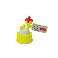 Bouchon S40 avec 2 raccords capillaires et 1 soupape de ventilation