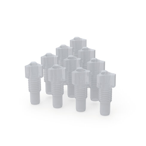 Raccord de tuyaux Ø 3,2 mm blancs laiteux