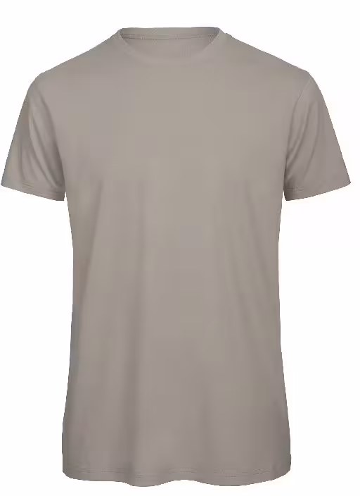Tee-shirt homme manches courtes - Toptex - coton bio certifié - col rond - coloris au choix - taille au choix