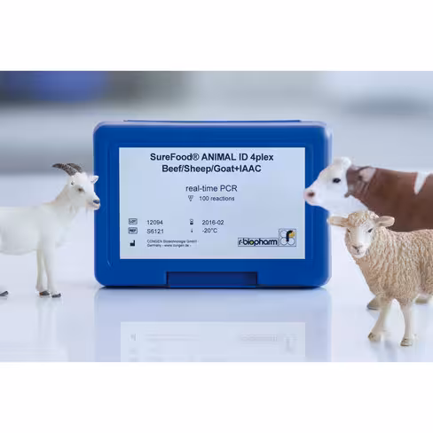 SureFood ANIMAL ID 4plex Beef/Sheep/Goat + IAC 100 réactions