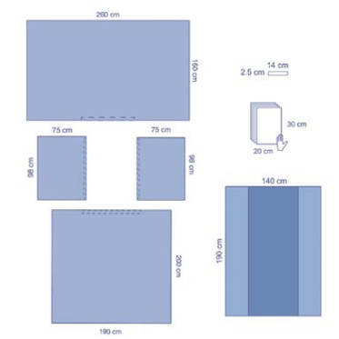 TROUSSE, ESS, UNIV, NONRENF, CT 1 carton de 10