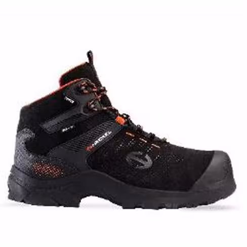 Chaussures de sécurité montantes -Macexpédition 3.0 - Uvex - textile microfibre - noir - taille au choix