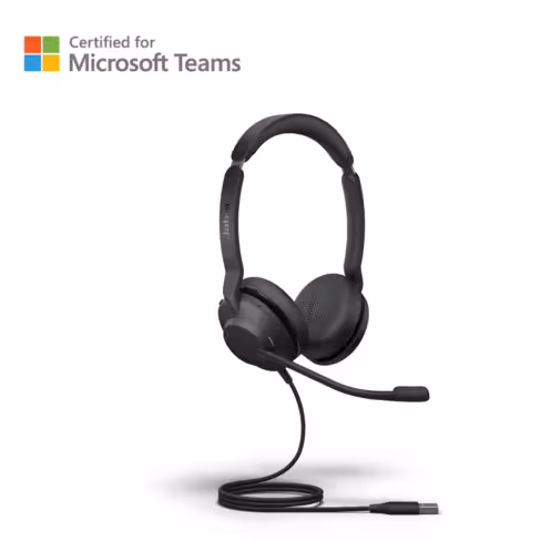 Casque filaire pour softphone Jabra Evolve2 30 SE USB-A stéréo MS
