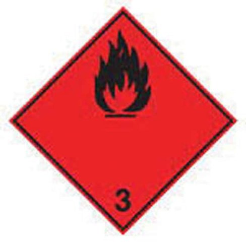 Panneau transport ADR 03rl b7541 100 x 100 mm - rouleau de 250