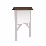 Toit 2 pans pour panneau d'information