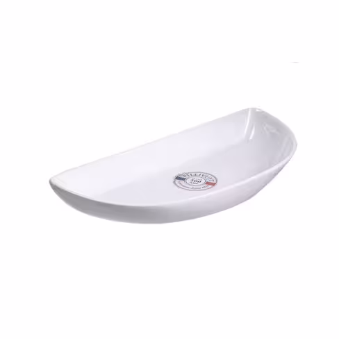 Assiette demi lune Océane régithermie - lot de 6