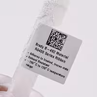 Etiquette freezer bondz 25,4 x 9,53 mm Ø 9,53 mm - rouleaude 3000
