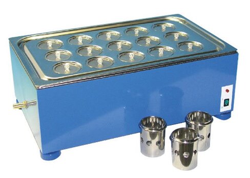 Bain bouillant 505 x 300 x pr. 100 mm de 7,5 l avec niveau constant et vidange