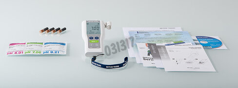 Ph-mètre portable fivego f2-meter ph/mv sans électrode